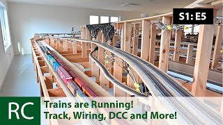 S1 E5 Tracklaying Wiring DCC and More [upl. by Fotinas]