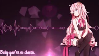 Nightcore  Classic  Lyrics [upl. by Arocet439]