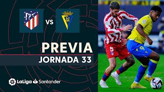 Previa Atlético de Madrid vs Cádiz CF [upl. by Kistner]