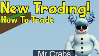 How To TRADE New Trading Update Roblox Islands [upl. by Wall889]