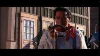 Jackie Chan horse shoe fight scene Shanghai Noon [upl. by Thorma103]