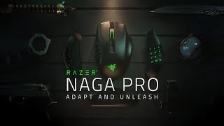 Razer Naga Pro  Adapt and Unleash [upl. by Meakem657]