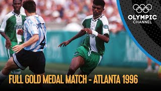 Nigeria vs Argentina  Full Mens Football Final  Atlanta 1996 Replays [upl. by Zenia]