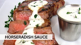 Creamy Horseradish Sauce [upl. by Signe988]