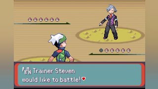 Pokemon Inclement Emerald Challenge Mode  Steven [upl. by Notnyw]