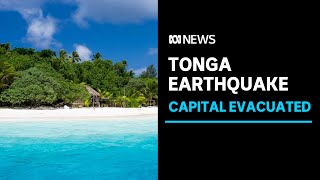 Tongas capital evacuated after 66 magnitude earthquake  ABC News [upl. by Aloise261]