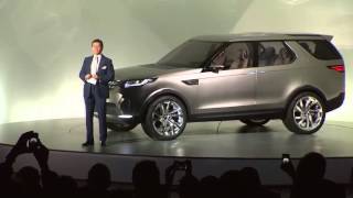 New Land Rover Discovery Vision SUV Concept amp Virgin Galactics SpaceShipTwo [upl. by Stratton]