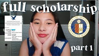 how to get scholarships in THE ateneo de manila university  financial aid [upl. by Nnaerb]