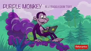 Purple Monkey In A Bubblegum Tree  Best Version  Fisher Price Kick n Play Piano Play Mat Song [upl. by Ansell]