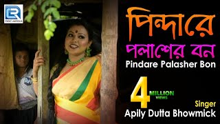 Pindare Polasher Bon  পিন্দারে পলাশের বন  Bengali Jhumur Dance Song  Apily Dutta Bhowmick [upl. by Ashlan]