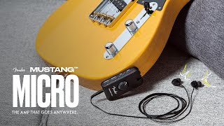 Introducing The Mustang Micro  Fender Amplifiers  Fender [upl. by Nerrag]