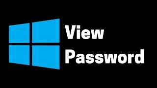 How to View Saved Passwords on Windows 10 [upl. by Irual]