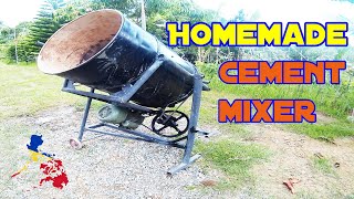 Homemade Cement Mixer [upl. by Eneleahs218]