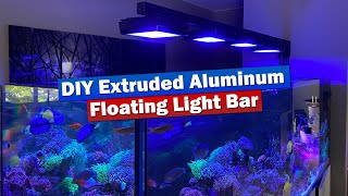 DIY 8020 Extruded Aluminum Saltwater Aquarium Light Mount [upl. by Rubin]