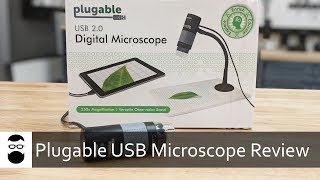 Plugable USB Microscope Review [upl. by Bobby489]