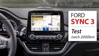 Ford SYNC 3 Test Erfahrungen zu Navi AppLink amp Android Auto  deutsch [upl. by Tavey699]