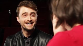 Daniel Radcliffe Surprises Fans At A Movie Theater [upl. by Eiaj]