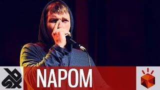 NaPoM  Grand Beatbox SHOWCASE Battle 2016  Elimination [upl. by Lucy]