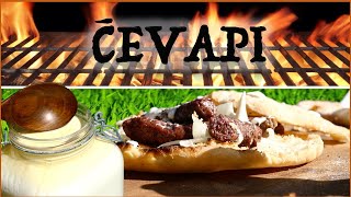 BEST CEVAPCICI recipe  BALKAN 🥩GRILL🔥amp Sour Cream [upl. by Merchant]