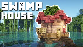 Minecraft  Swamp House Tutorial How to Build [upl. by Aprile335]