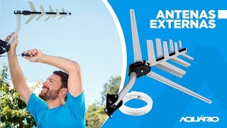 Antena Externa para TV [upl. by Eelnayr]