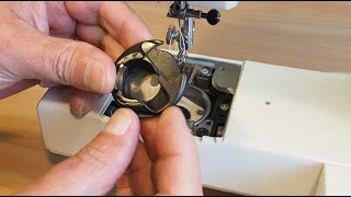 Drop in Bobbin Case Removal and Refitting [upl. by Ayinat]