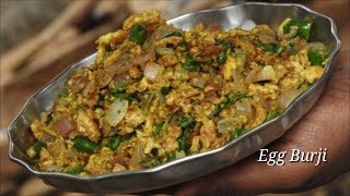 Egg Bhurji  ಎಗ್‌ ಬುರ್ಜಿ  Quick Egg Bhurji Recipe in Kannada  Motte Palya  Rekha Aduge [upl. by Ylelhsa]