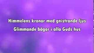 Jul jul strålande jul karaoke  lyrics [upl. by Paske]