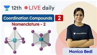 Coordination Compounds  L2  CBSE Class 12 Chemistry  Monica Bedi [upl. by Alebasi]