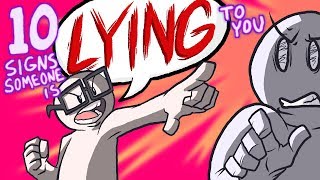 10 Signs Someone is Lying to You [upl. by Laekcim753]