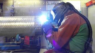 Soudure inox MIG MAG welding [upl. by Nnywg95]