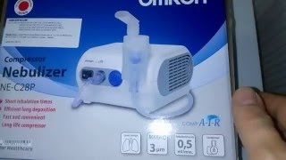 Omron NEC28P Kompresörlü Nebulizatör Kullanımı [upl. by Drusus466]