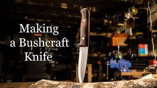 Making a Knife The Bushcraft Woodlore Clone [upl. by Hound]