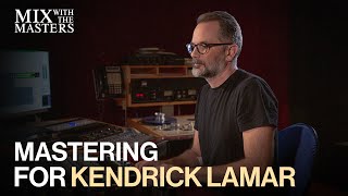 Mastering Kendrick Lamars HUMBLE with Mike Bozzi [upl. by Anivek]