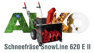 SnowLine 620 E II  Schneefräse  ALKO Gardentech [upl. by Asirahc]