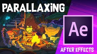 Parallaxing a Background in Adobe After Effects [upl. by Nwahsan777]