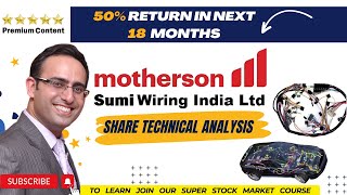 Motherson Sumi Wiring Share Analysis  50 Return in Next 18 Months [upl. by Nomolos]