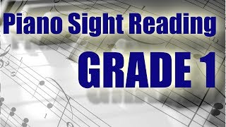 30 min of Basic Piano Sight Reading Practice Grade 1 [upl. by Yerkovich]