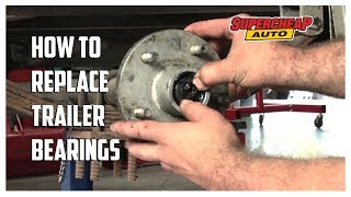 How to  Replace Trailer Wheel Bearings  Supercheap Auto [upl. by Eirok383]