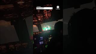 Landing an Airplane in Miami During a Major Storm  AccuWeather [upl. by Charo]