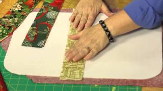 Quilting Quickly Christmas Gathering  Holiday QuiltAsYouGo Placemats [upl. by Worthy681]