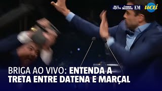 Datena x Marçal entenda a briga [upl. by Kirre]