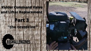 Kohler Command Valve and Lifter Replacement Part 3  The Testdrive [upl. by Nylarac]