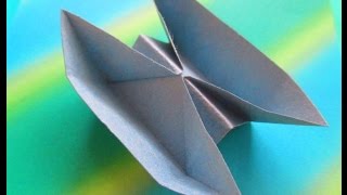 Como hacer un barco de papel Facil Origami 1 [upl. by Island]