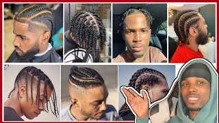 best braided hairstyles for men [upl. by Imef588]