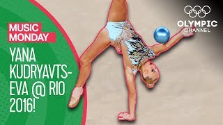 Yana Kudryavtsevas iconic Rhythmic Gymnastics performance at Rio 2016  Music Monday [upl. by Chuah]