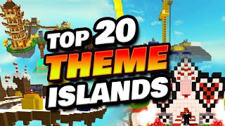 Top 20 Themed Island Builds in Roblox Islands [upl. by Letsirk]