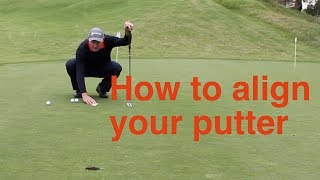 How to align your putter [upl. by Ranip935]