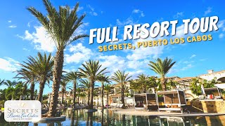 Secrets Puerto Los Cabos Golf amp Spa Resort  Complete Walkthrough Tour amp Review  4K [upl. by Werby]