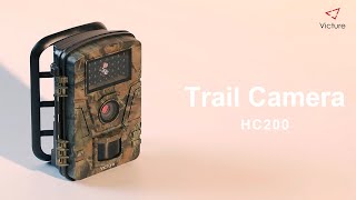 HC200  How to Setup Victure Trail Camera [upl. by Ashlan]